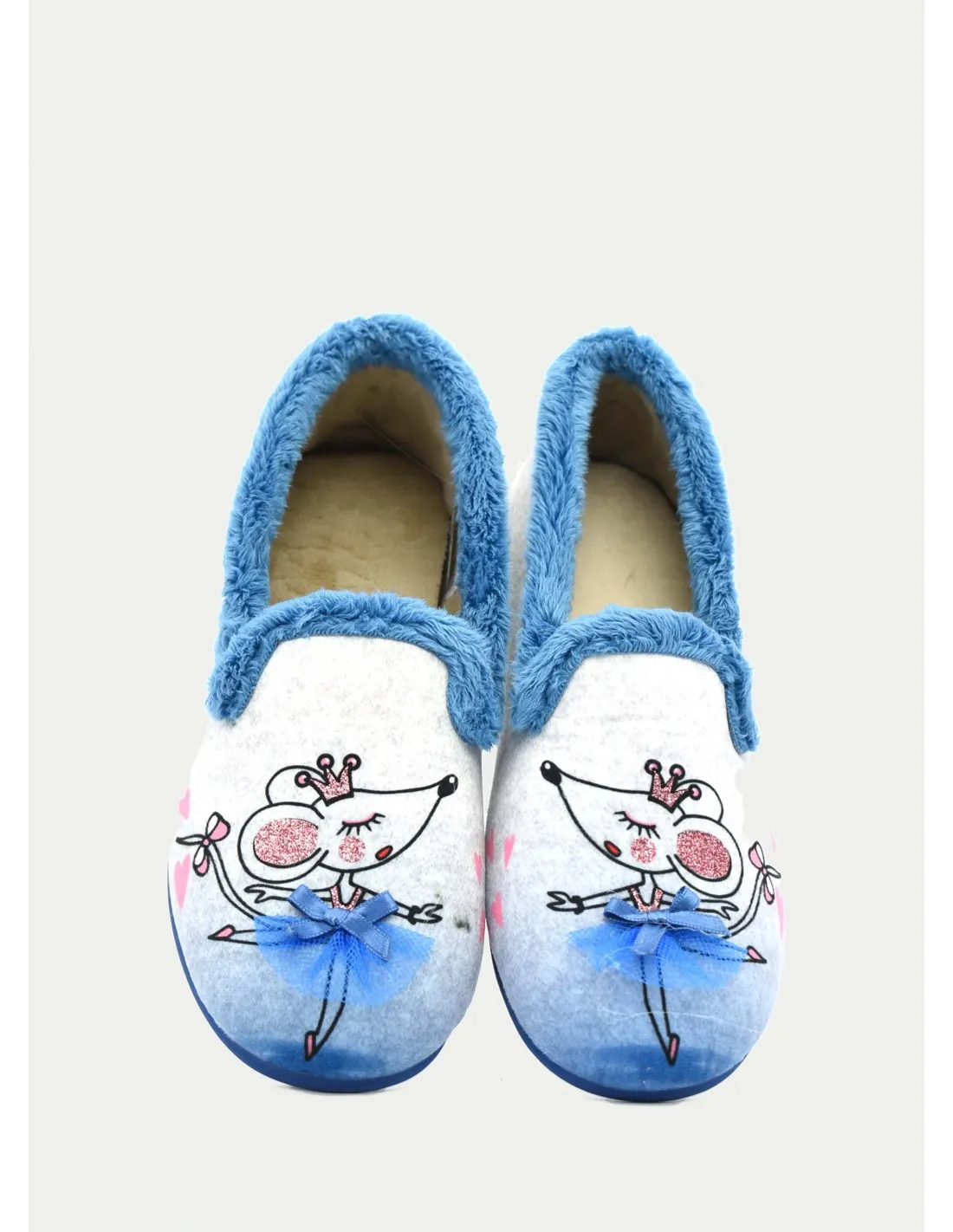 ZAPATILLAS DE CASA VULCABICHA 1243 CELESTE 