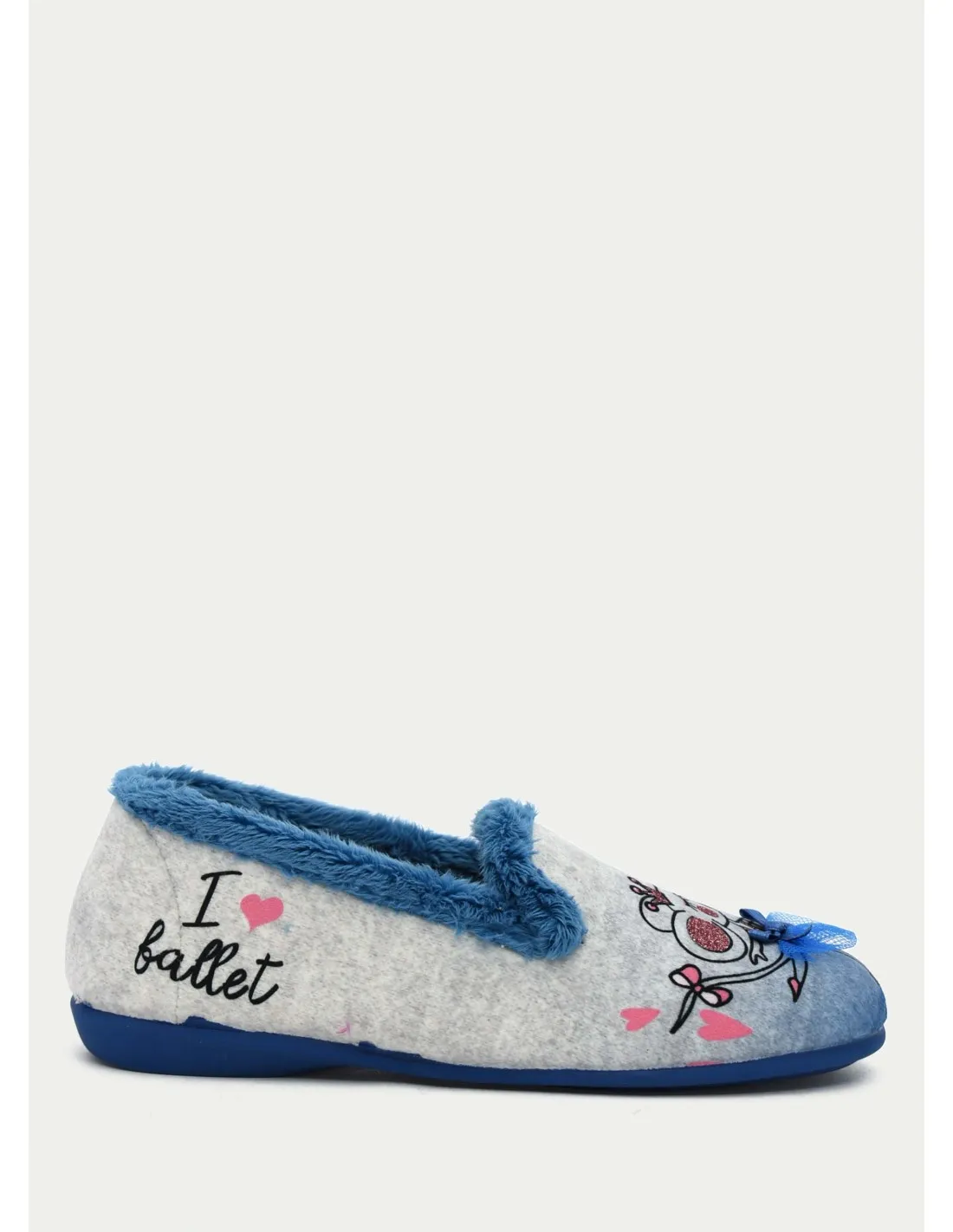 ZAPATILLAS DE CASA VULCABICHA 1243 CELESTE 
