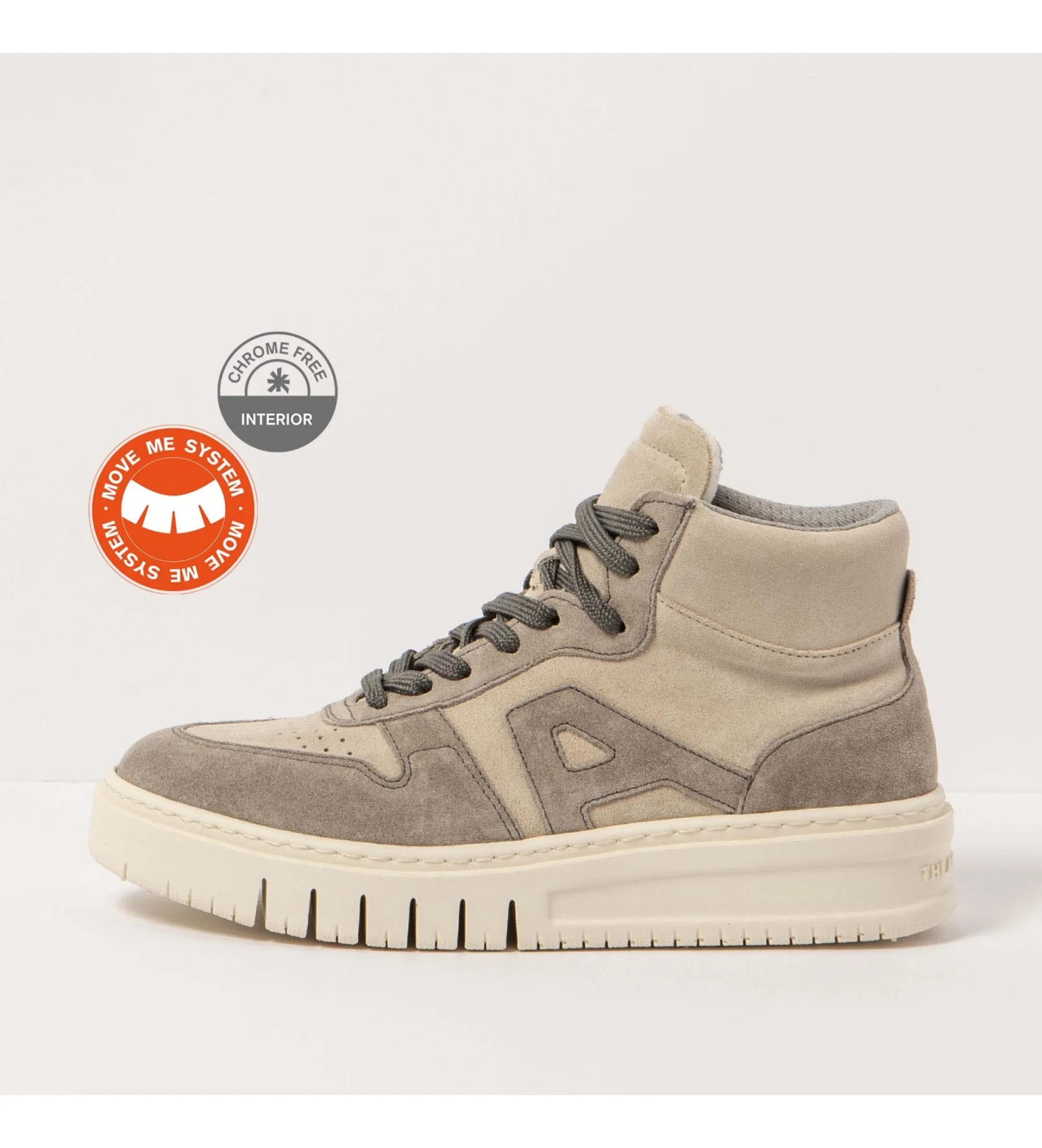 Zapatillas de Piel 1778S Belleville beige