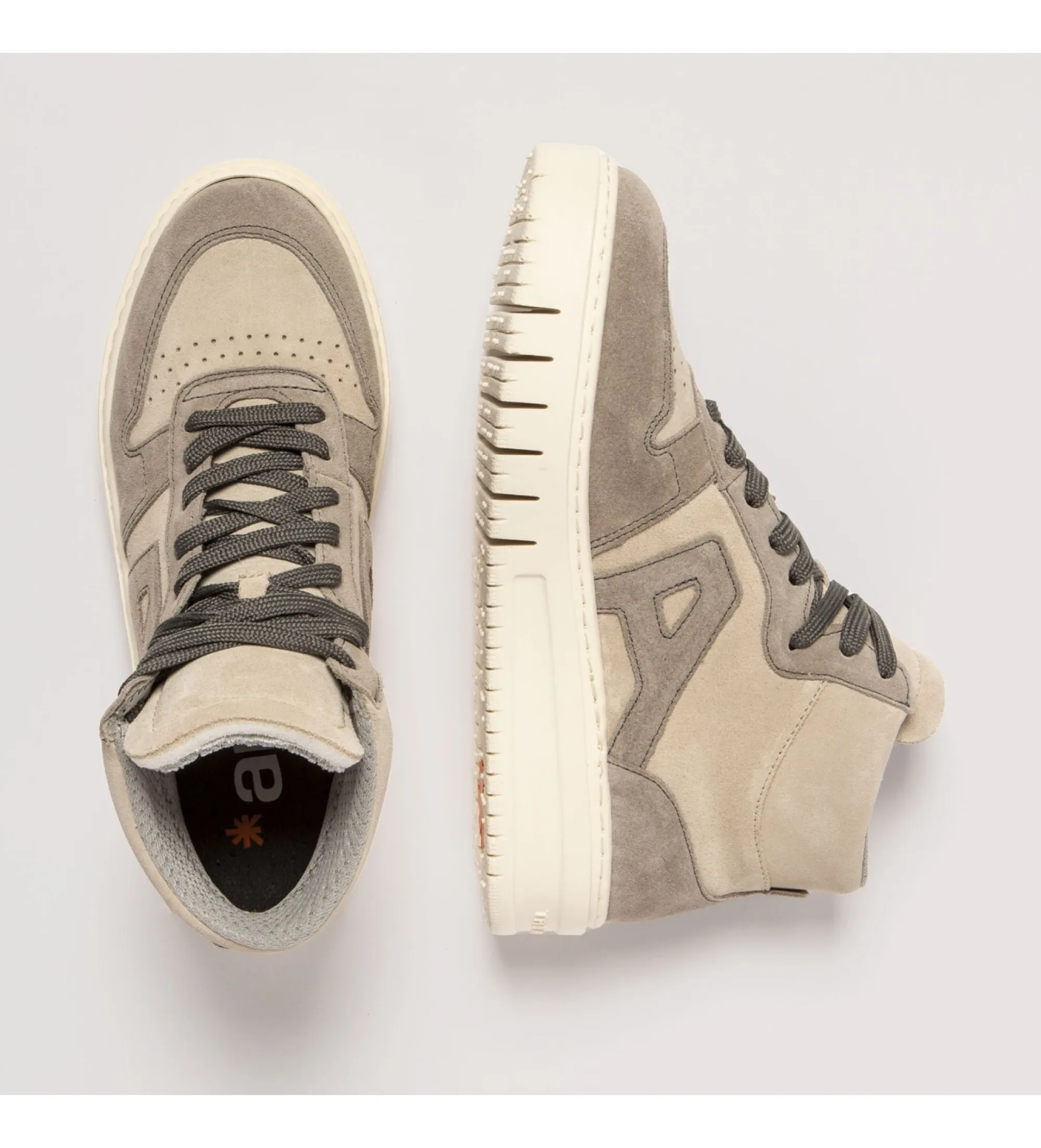 Zapatillas de Piel 1778S Belleville beige