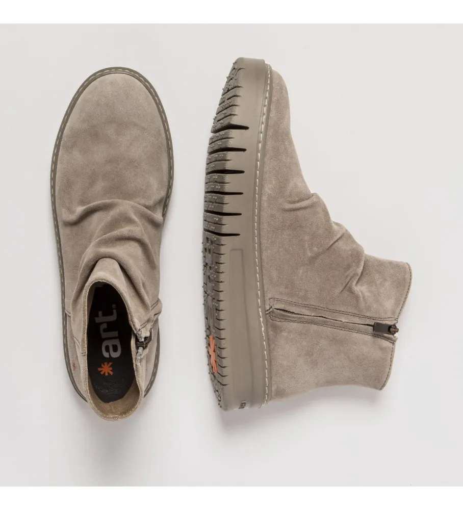 Zapatillas de Piel 1783S Belleville beige