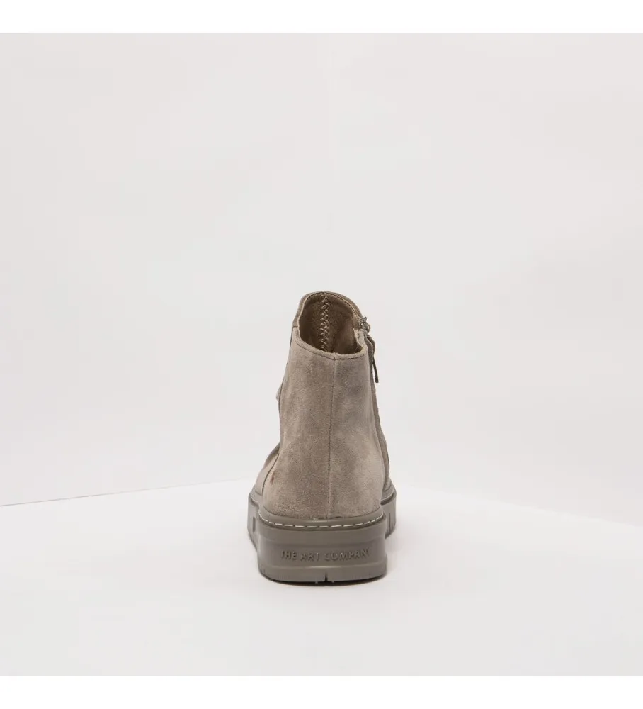 Zapatillas de Piel 1783S Belleville beige