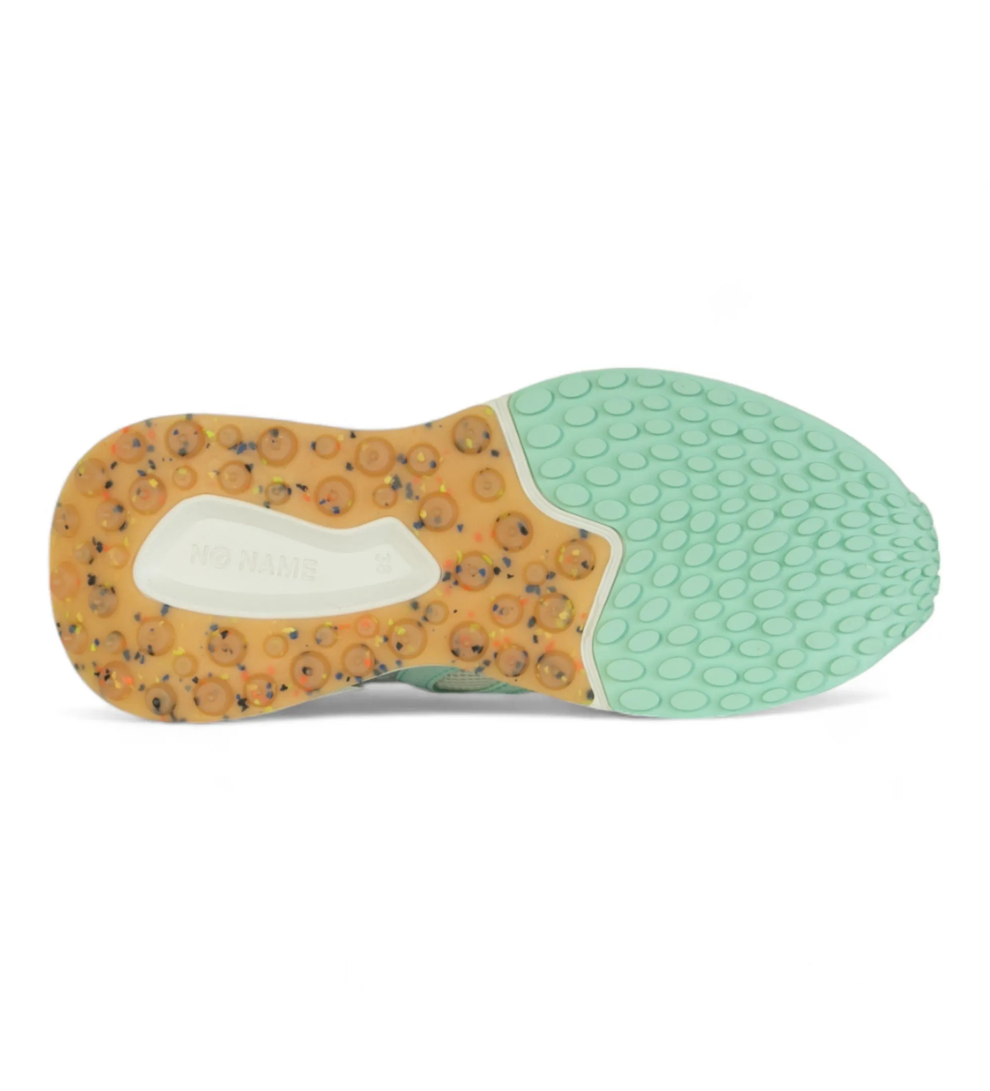 Zapatillas de piel Carter Jogger beige,verde