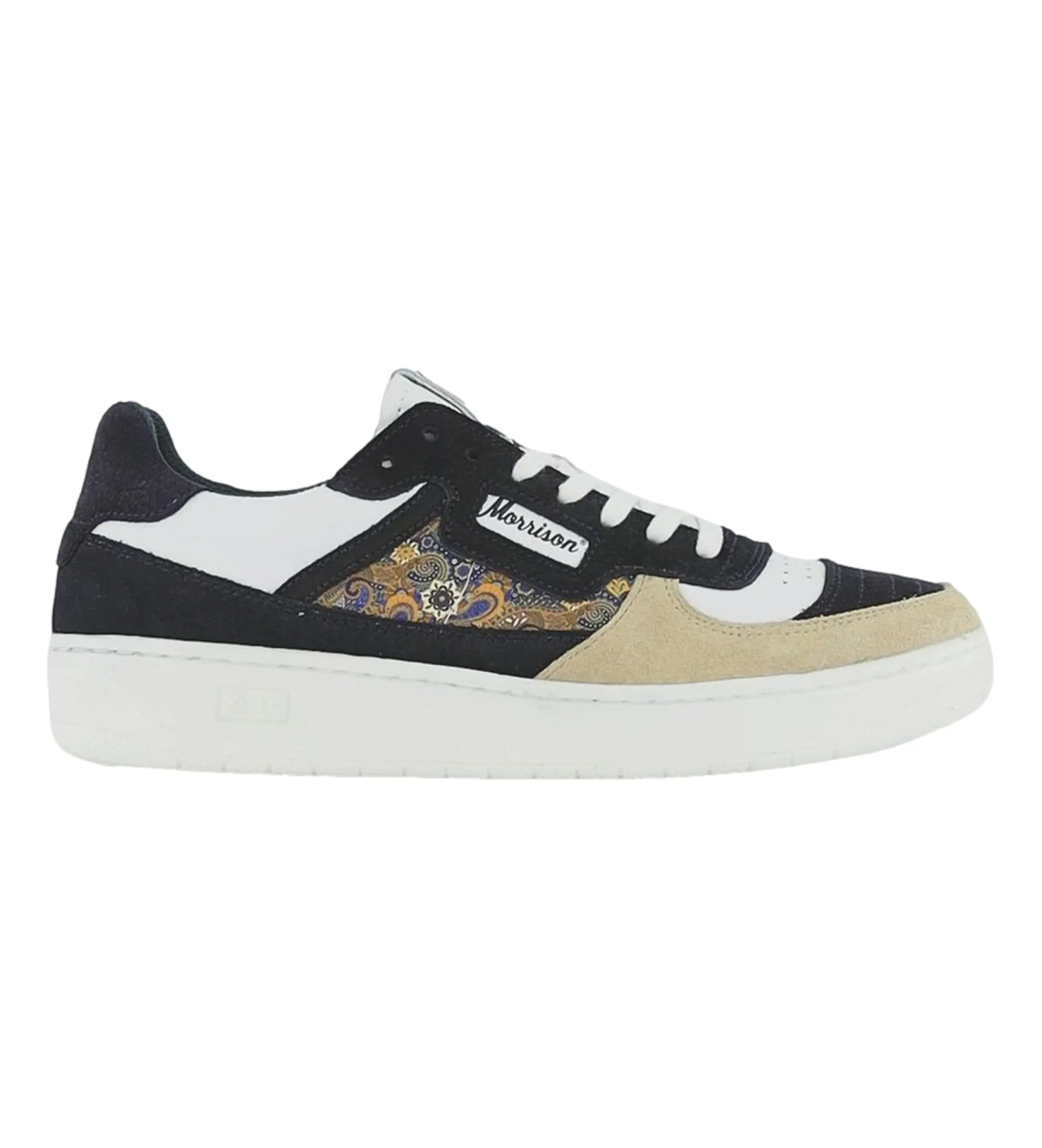 Zapatillas de piel Dorian azul