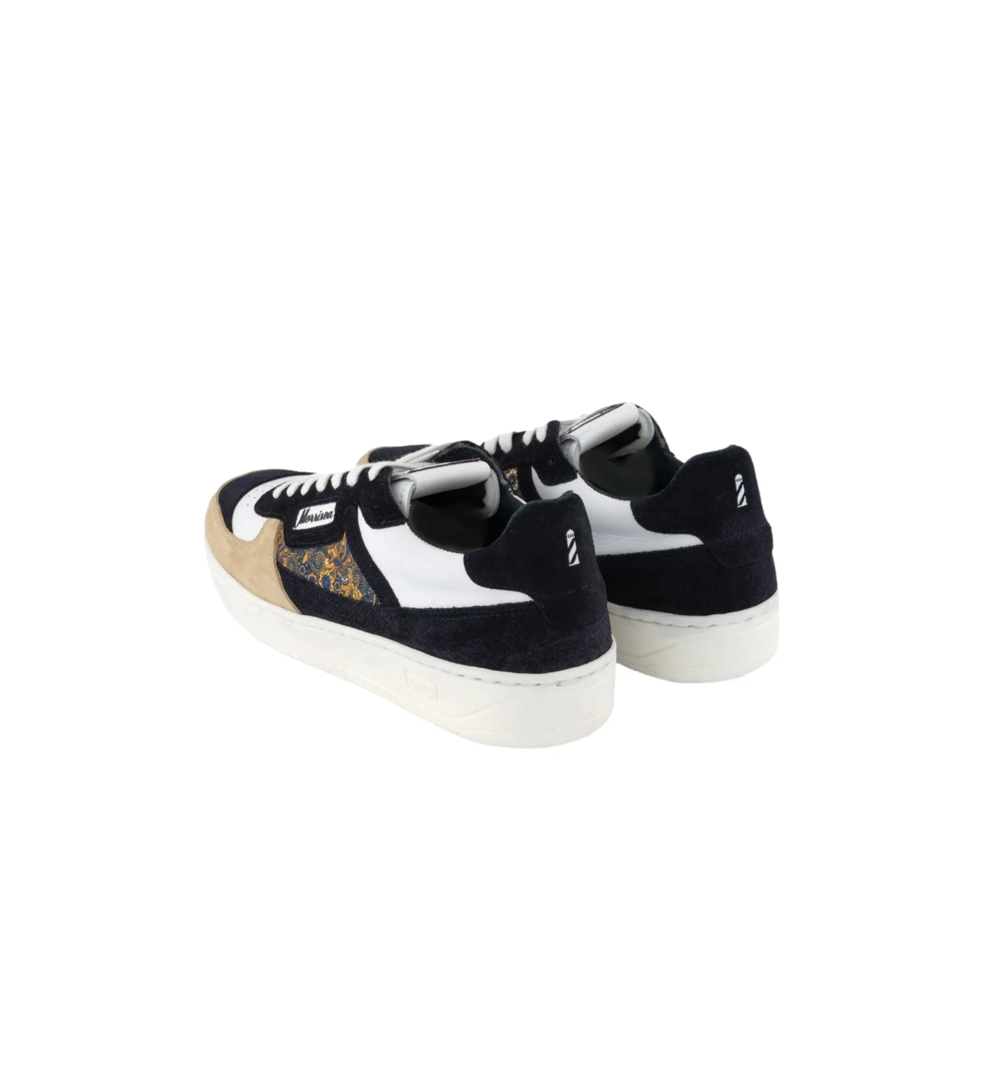 Zapatillas de piel Dorian azul