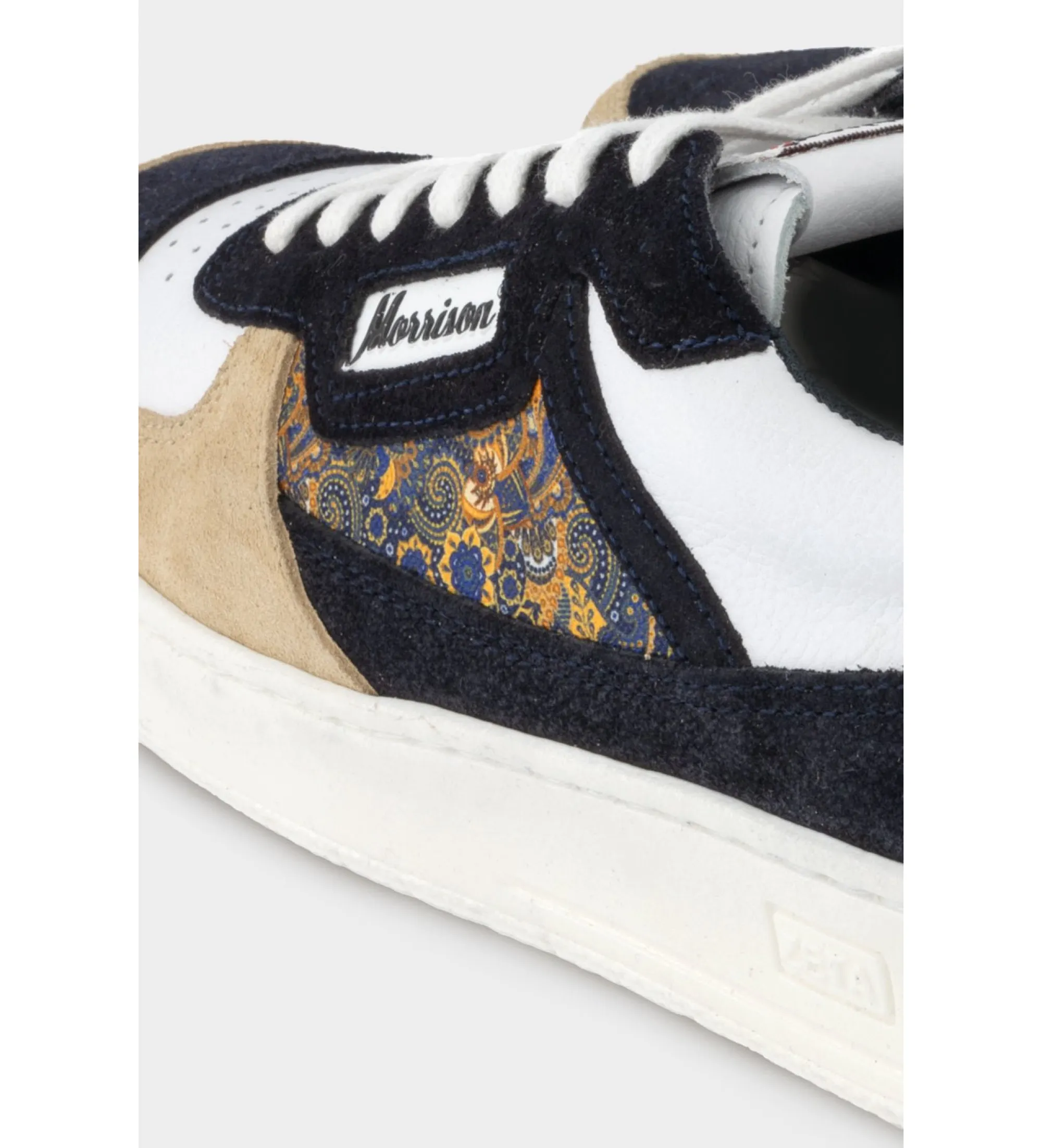Zapatillas de piel Dorian azul