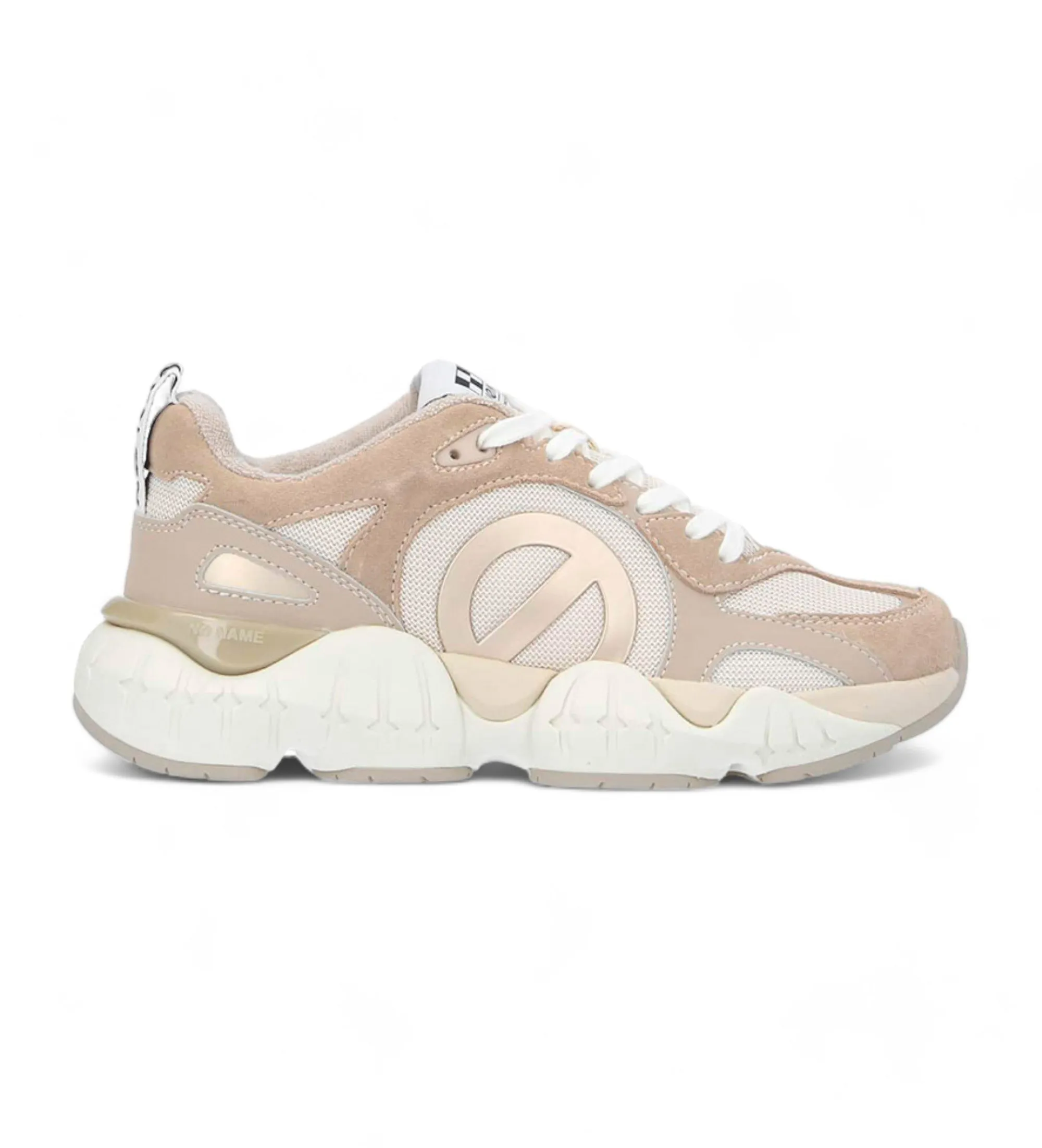 Zapatillas de piel Krazee Runner beige