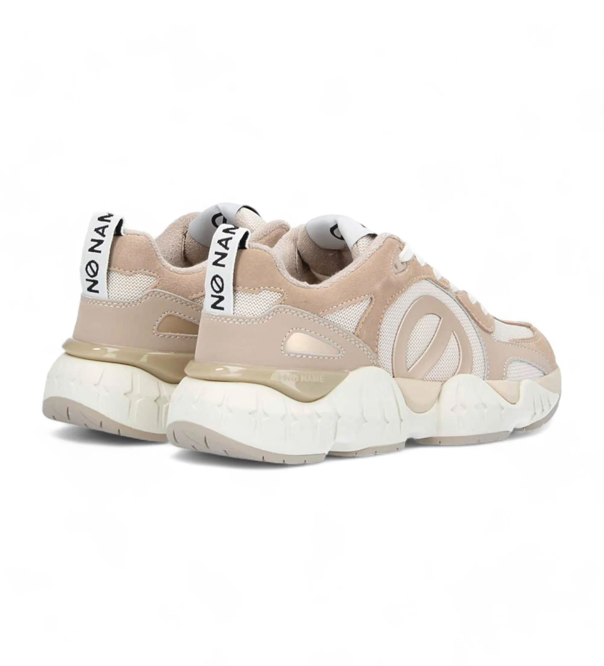 Zapatillas de piel Krazee Runner beige