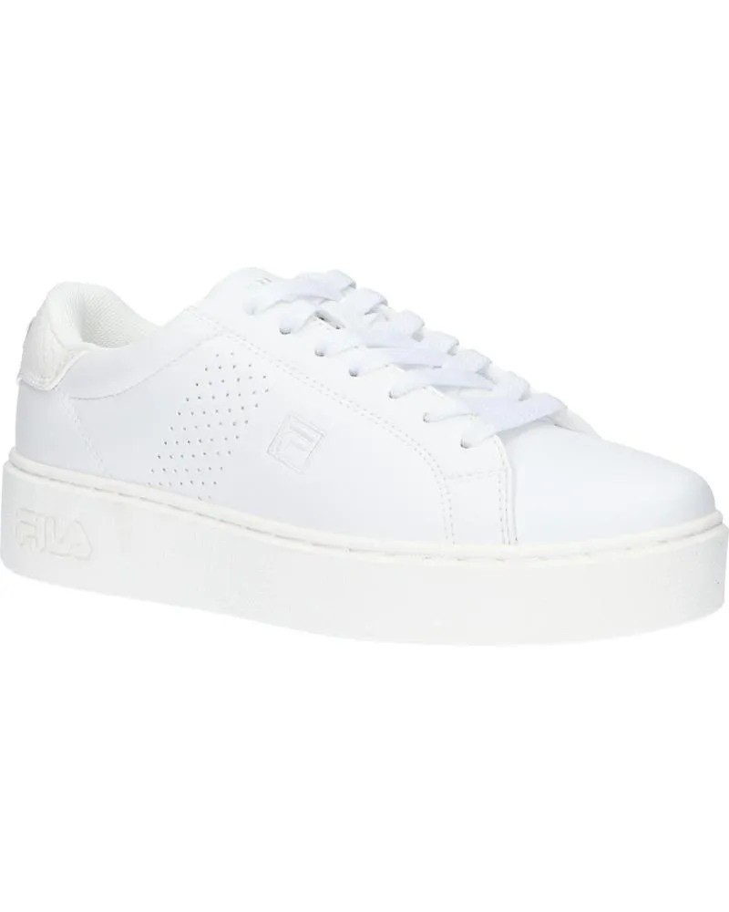 Zapatillas deporte de Mujer y Niña y Niño FILA 1011202 1FG CROSSCOURT WHITE