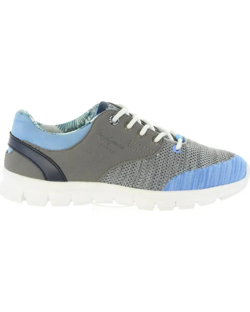 Zapatillas deporte de Niña y Niño PEPE JEANS PBS30272 COVEN 933 GREY MARL