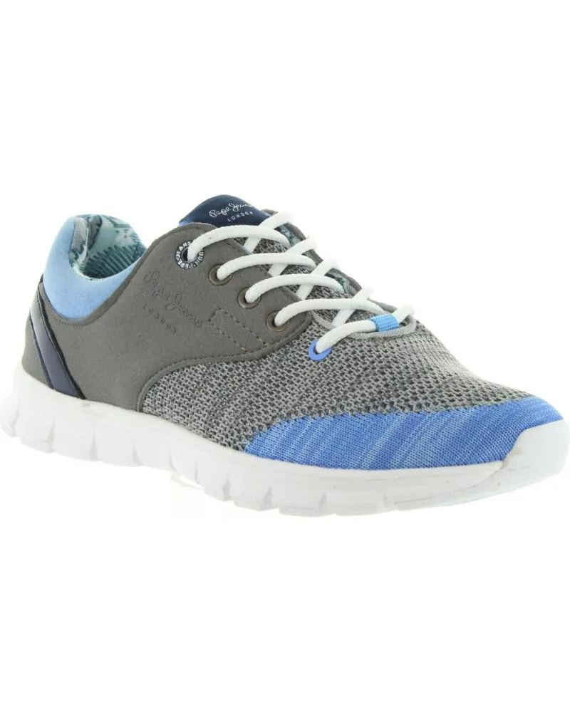 Zapatillas deporte de Niña y Niño PEPE JEANS PBS30272 COVEN 933 GREY MARL