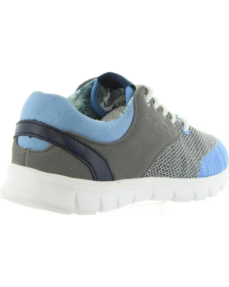 Zapatillas deporte de Niña y Niño PEPE JEANS PBS30272 COVEN 933 GREY MARL