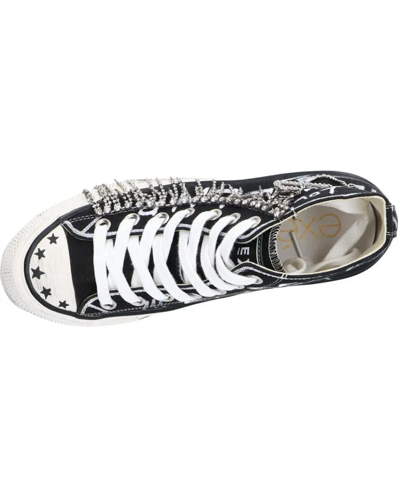 ZAPATILLAS DEPORTE EXE  DE MUJER SY244S  TEXTIL BLACK