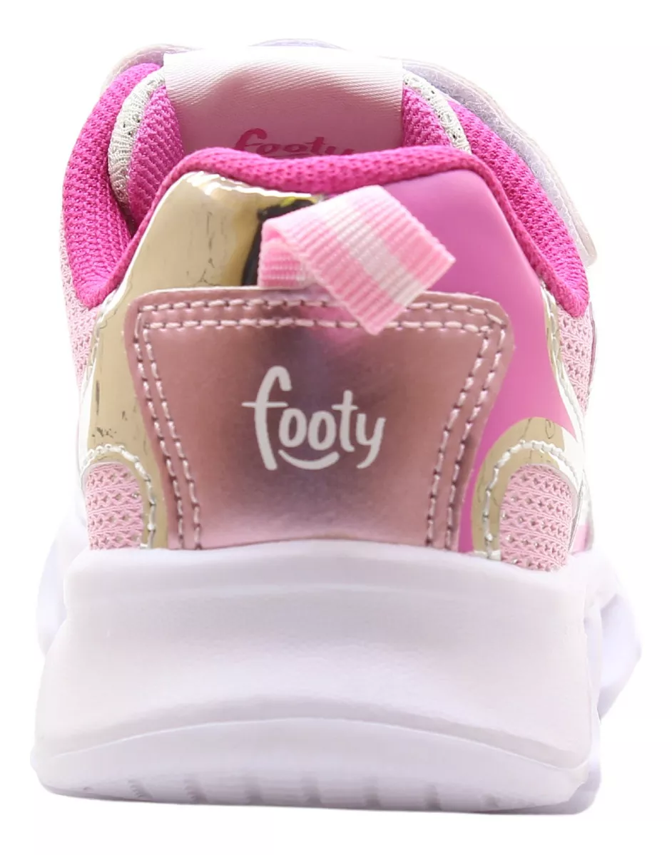 Zapatillas Deportivas Luces Footy Peppa Ppx927 Comodas Carg