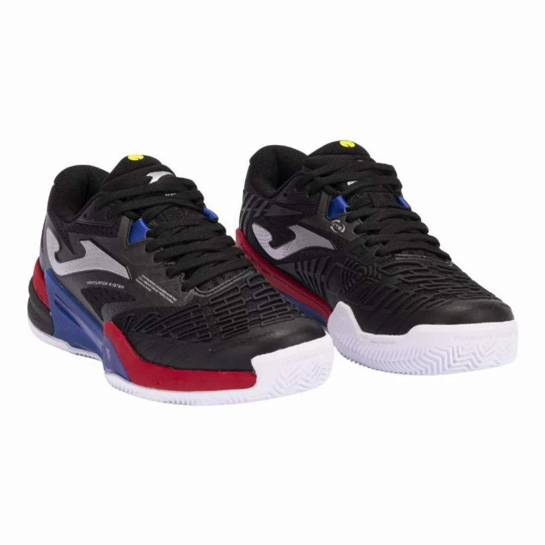 Zapatillas Joma Roland 2401 Negro Rojo | Joma