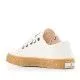 Zapatillas lona SHOECOLOGY beige y cordones