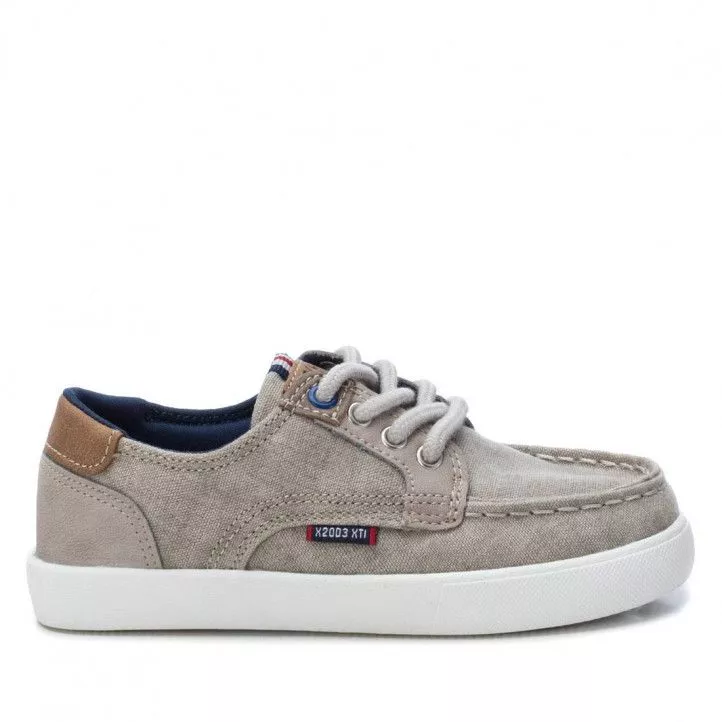 Zapatillas lona XTI KIDS color beige