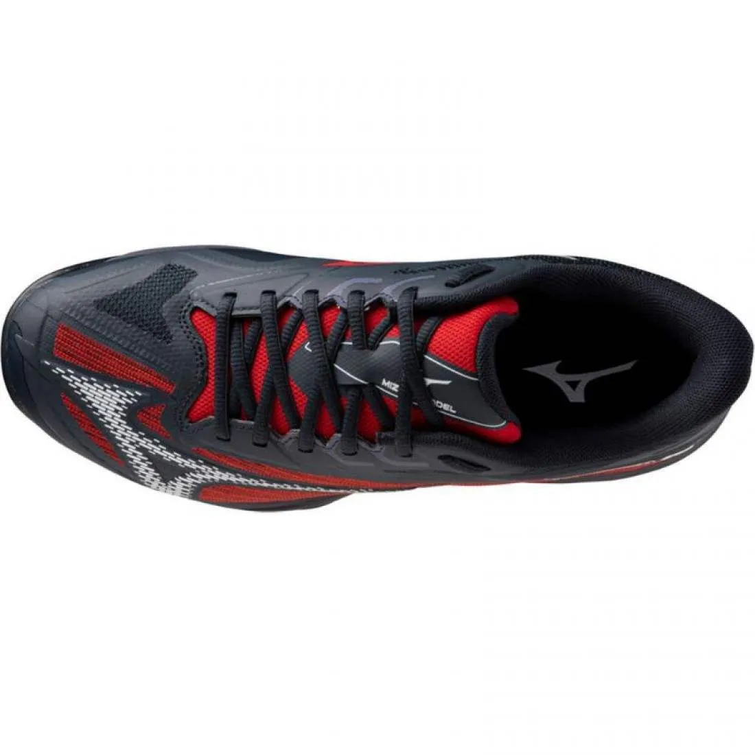 Zapatillas Mizuno Wave Exceed Light 2 Padel Negro Blanco Rojo | MIZUNO