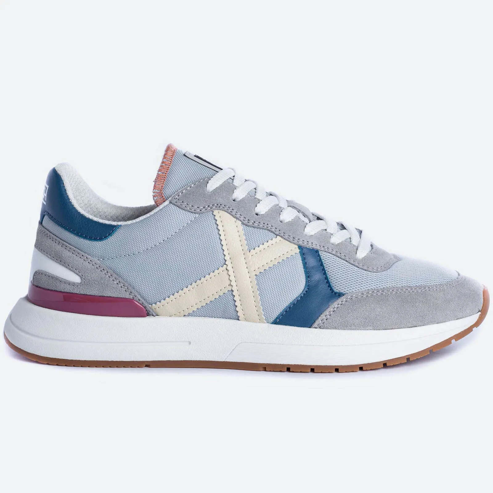 Zapatillas Munich Soon 31 Gris/ azul/ Beige