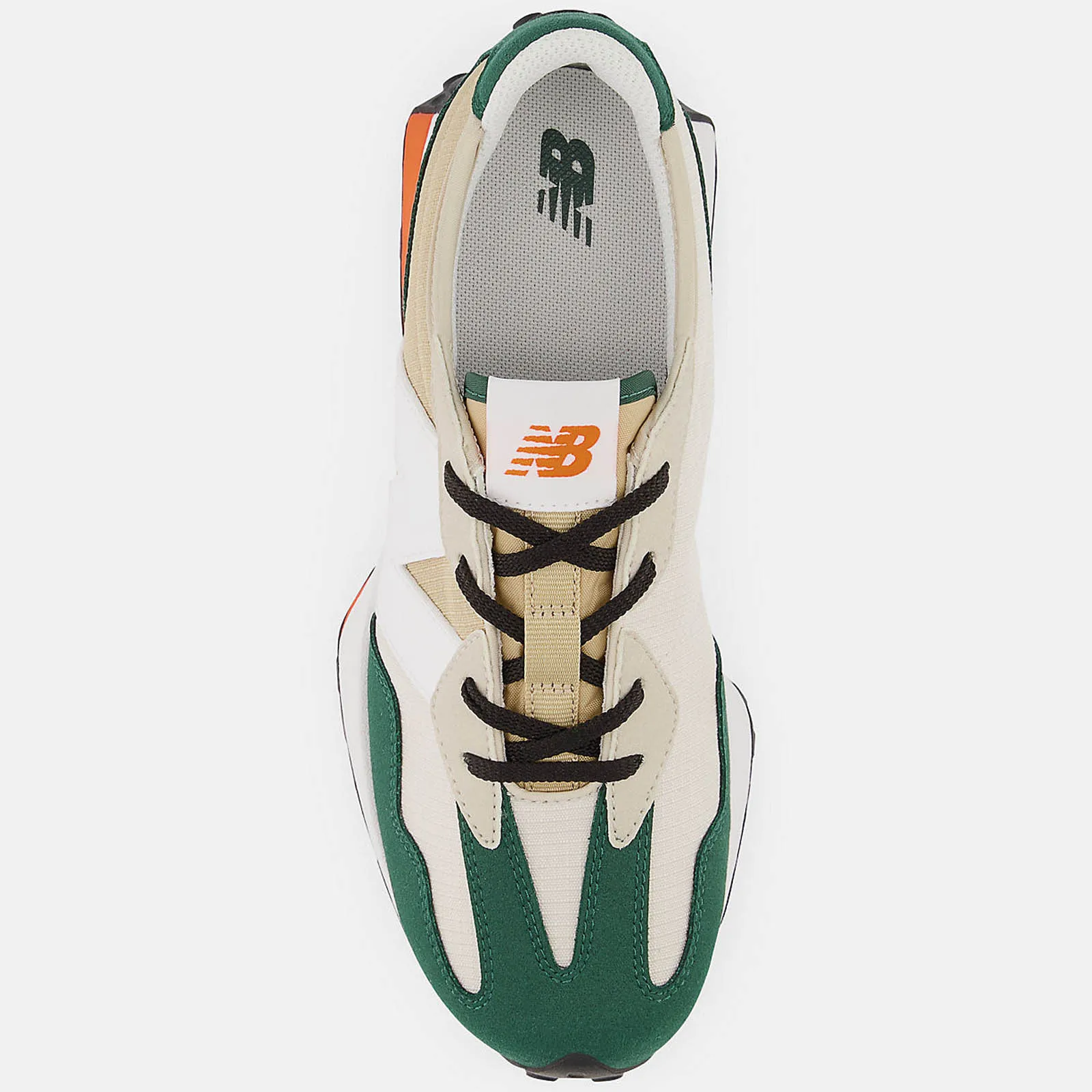 ZAPATILLAS NEW BALANCE GS327SP VERDE  BEIGE  BLANCO