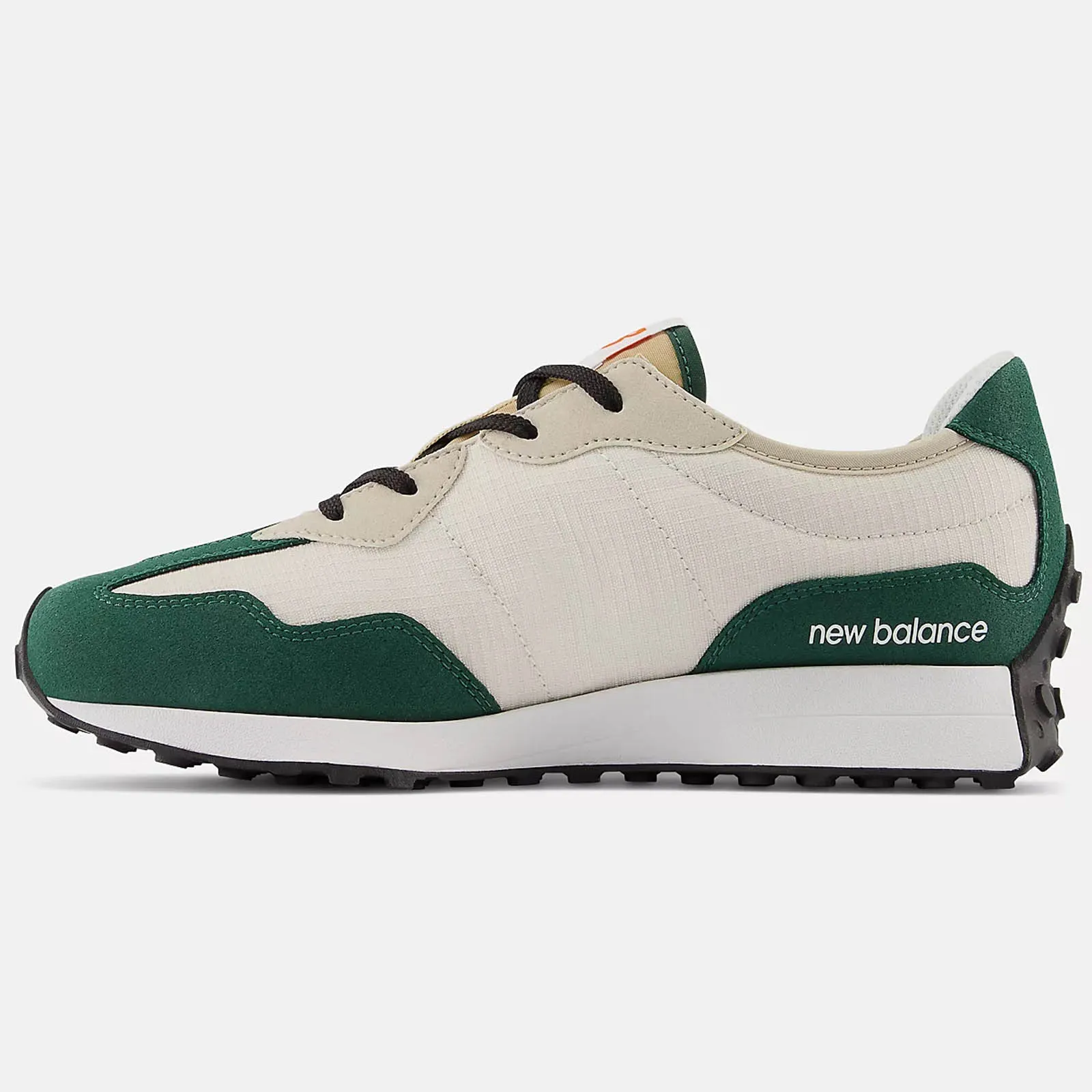 ZAPATILLAS NEW BALANCE GS327SP VERDE  BEIGE  BLANCO