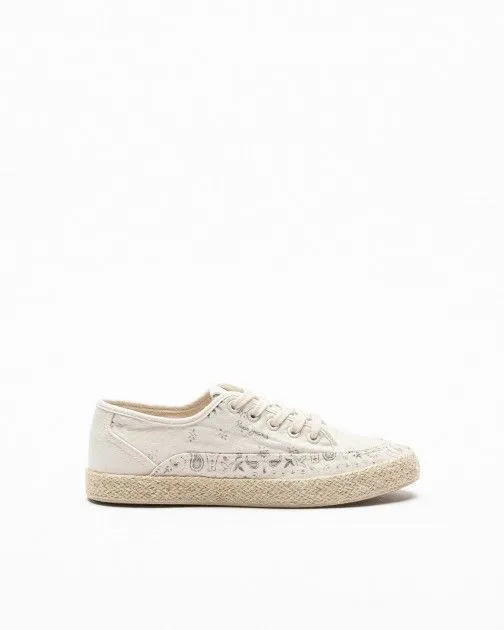 Zapatillas Pepe Jeans London Jade Print Beige