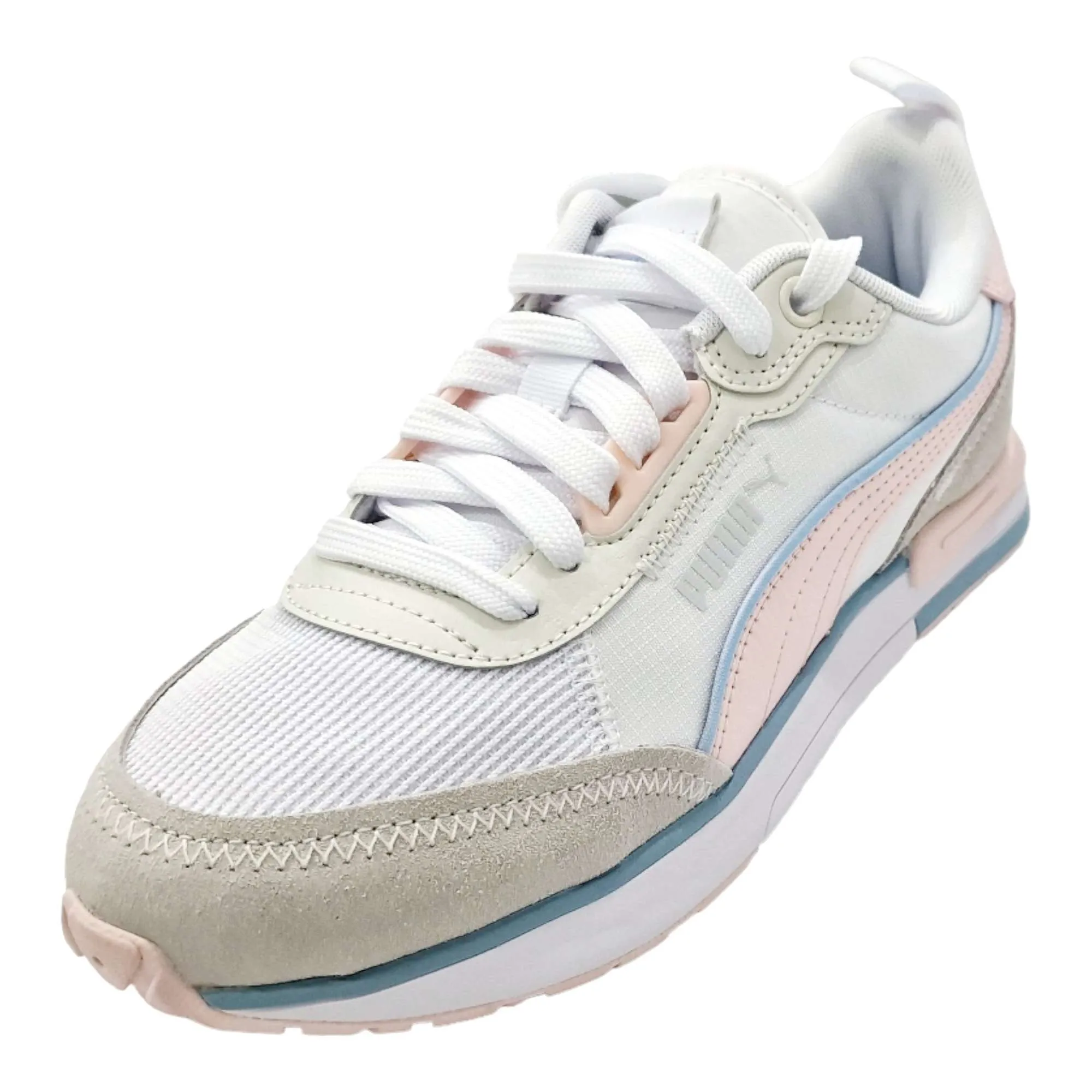 ZAPATILLAS PUMA R22 MUJER TONOS PASTEL BEIGE
