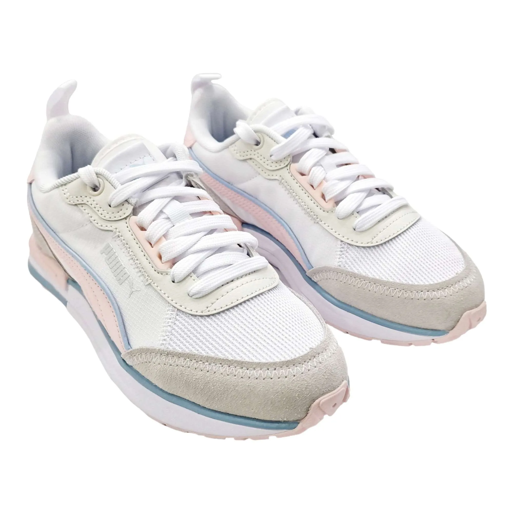 ZAPATILLAS PUMA R22 MUJER TONOS PASTEL BEIGE