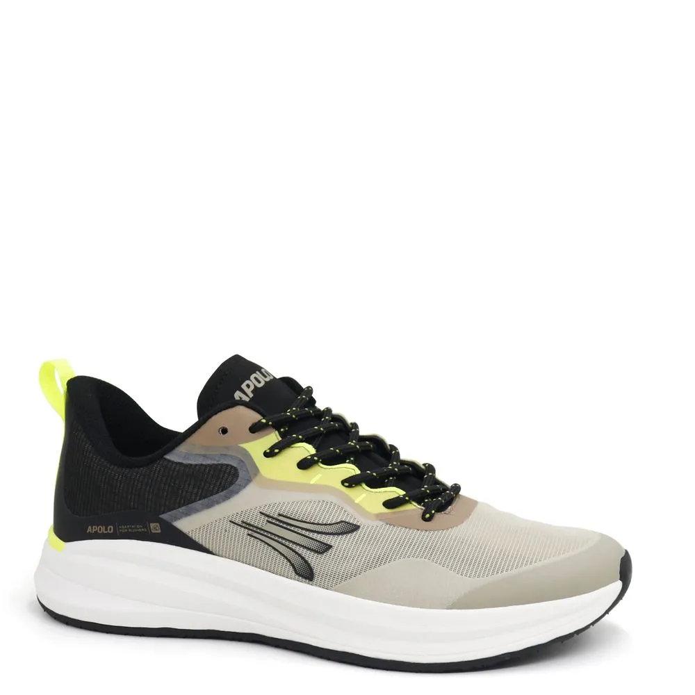 ZAPATILLAS RUNNING HOMBRE APOLO AH2291 BEIGE