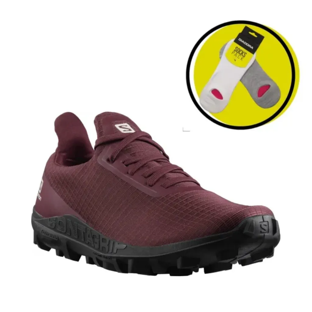 Zapatillas Salomon Mujer Gripster 412953 +medias gratis!!
