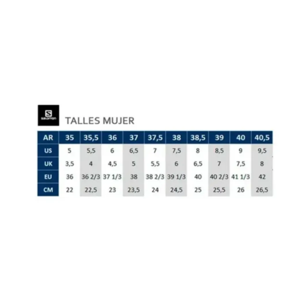 Zapatillas Salomon Mujer Gripster 412953 +medias gratis!!