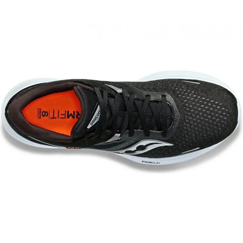 Zapatillas Saucony ride 16 (NEGRO/BLANCO) Mujer