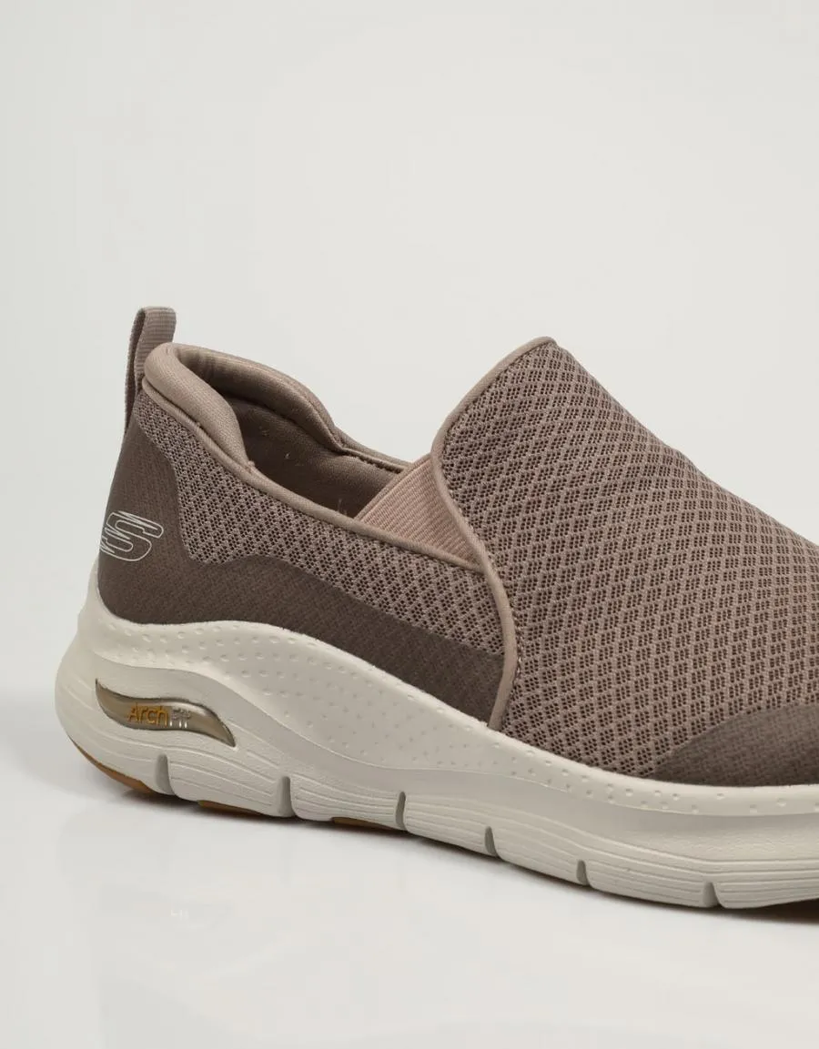  zapatillas SKECHERS Arch en Beige 76249