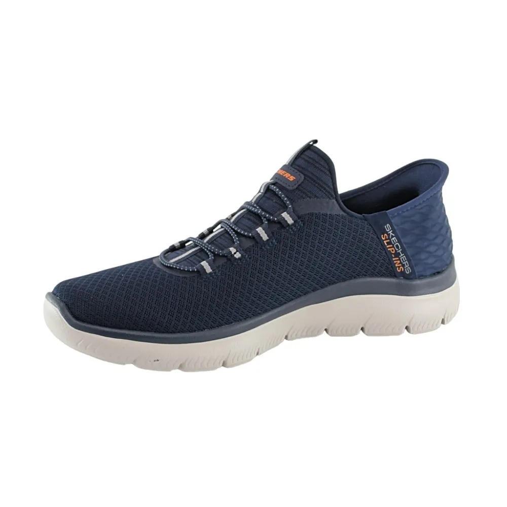 ZAPATILLAS SKECHERS SLIPINS AZUL