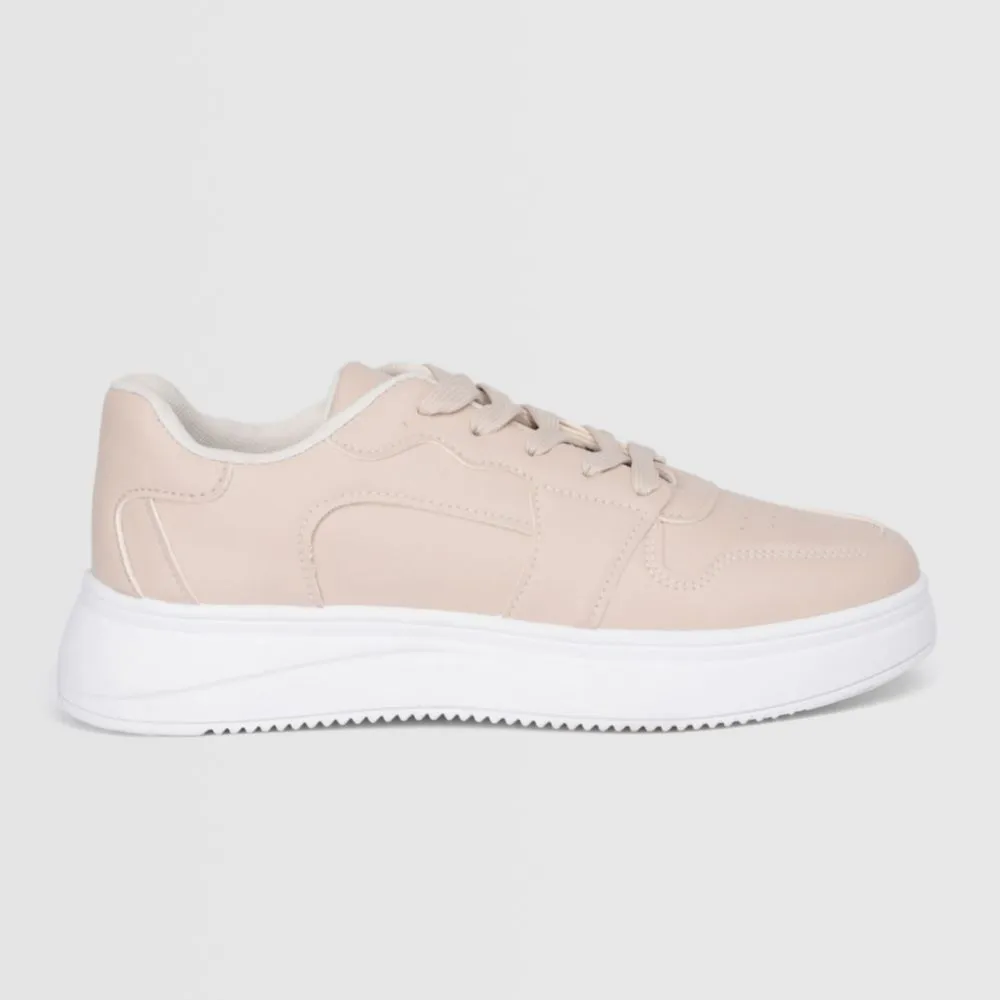 Zapatillas Urbanas Para Mujer Malabar Forz2 Beige