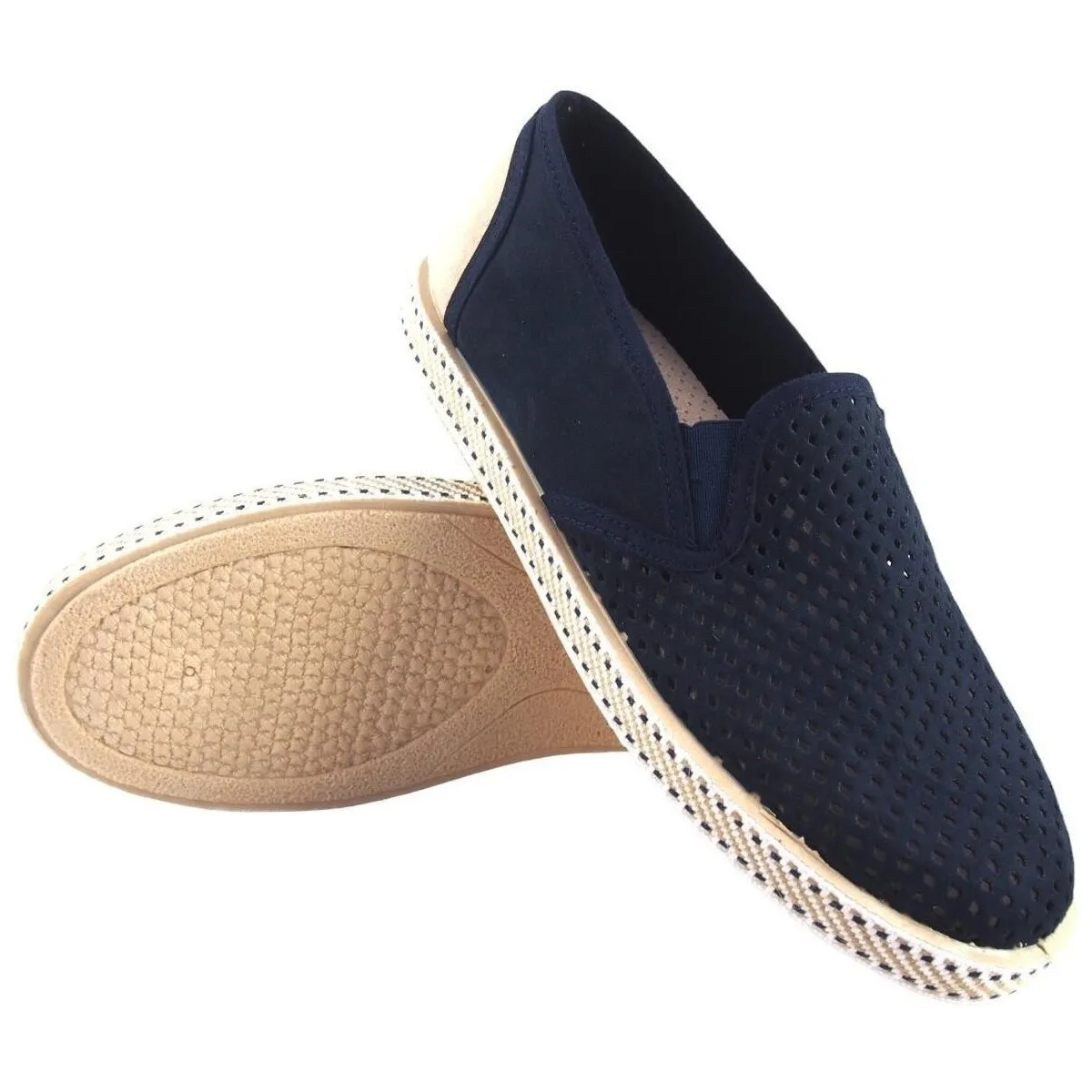 ZAPATO CABALLERO  19913S AZUL