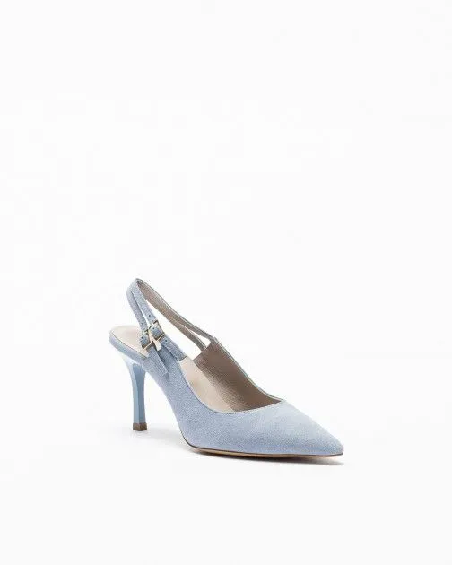 Zapato destalonado PROF 1027 Azul
