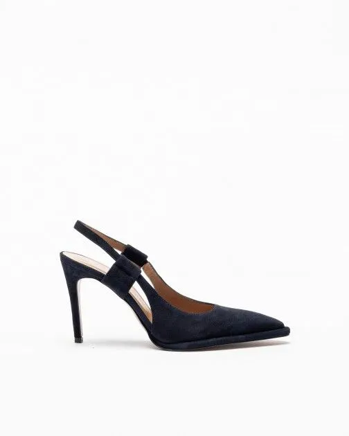 Zapato destalonado PROF Dayana Azul