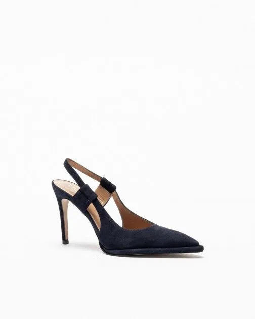 Zapato destalonado PROF Dayana Azul
