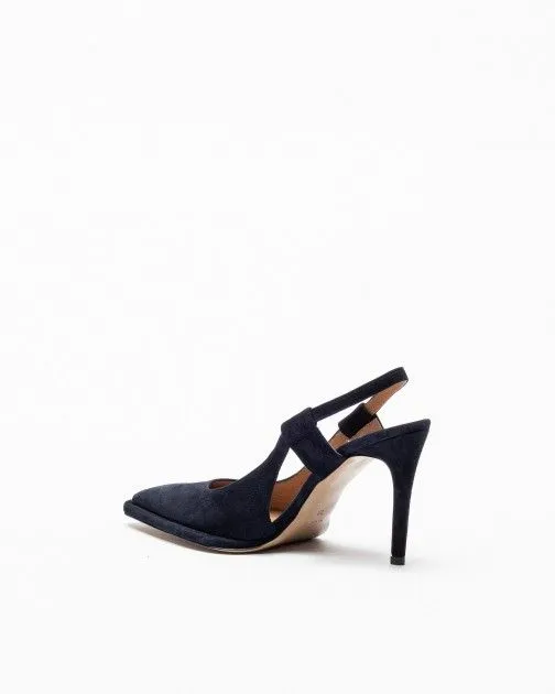 Zapato destalonado PROF Dayana Azul