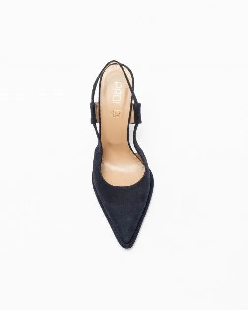 Zapato destalonado PROF Dayana Azul