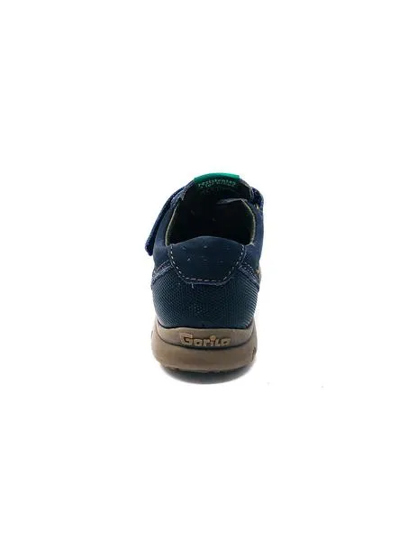 zapato hidrofugado azul 2 velcros