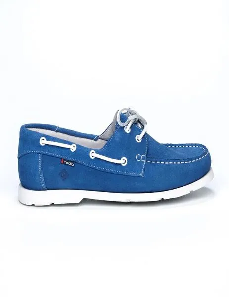 zapato rodia nautico azul celeste
