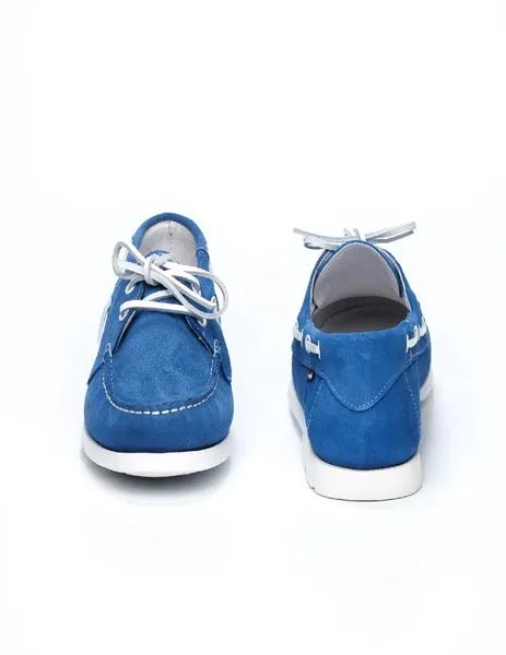zapato rodia nautico azul celeste