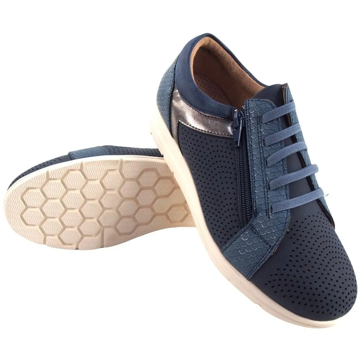 Zapato señora  21175 ajh azul