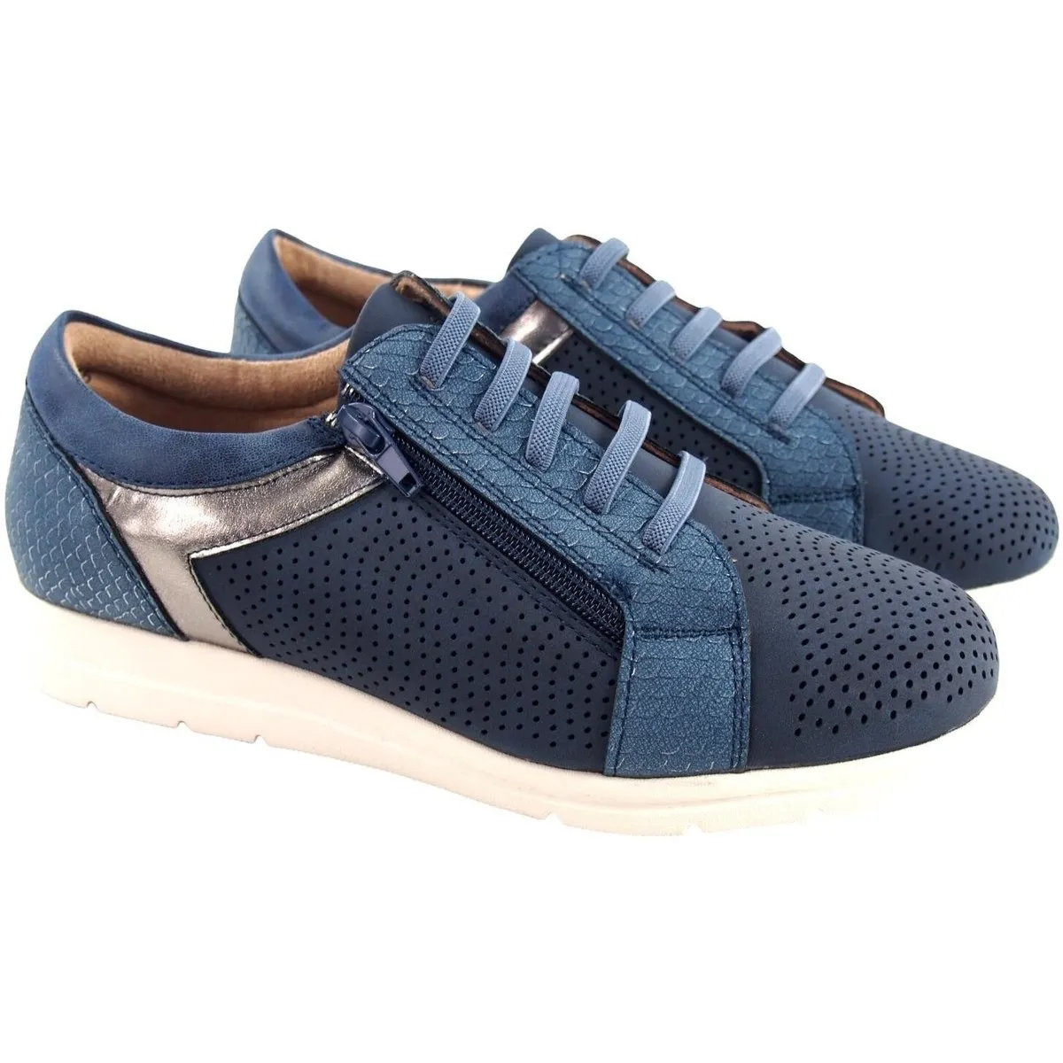 Zapato señora  21175 ajh azul