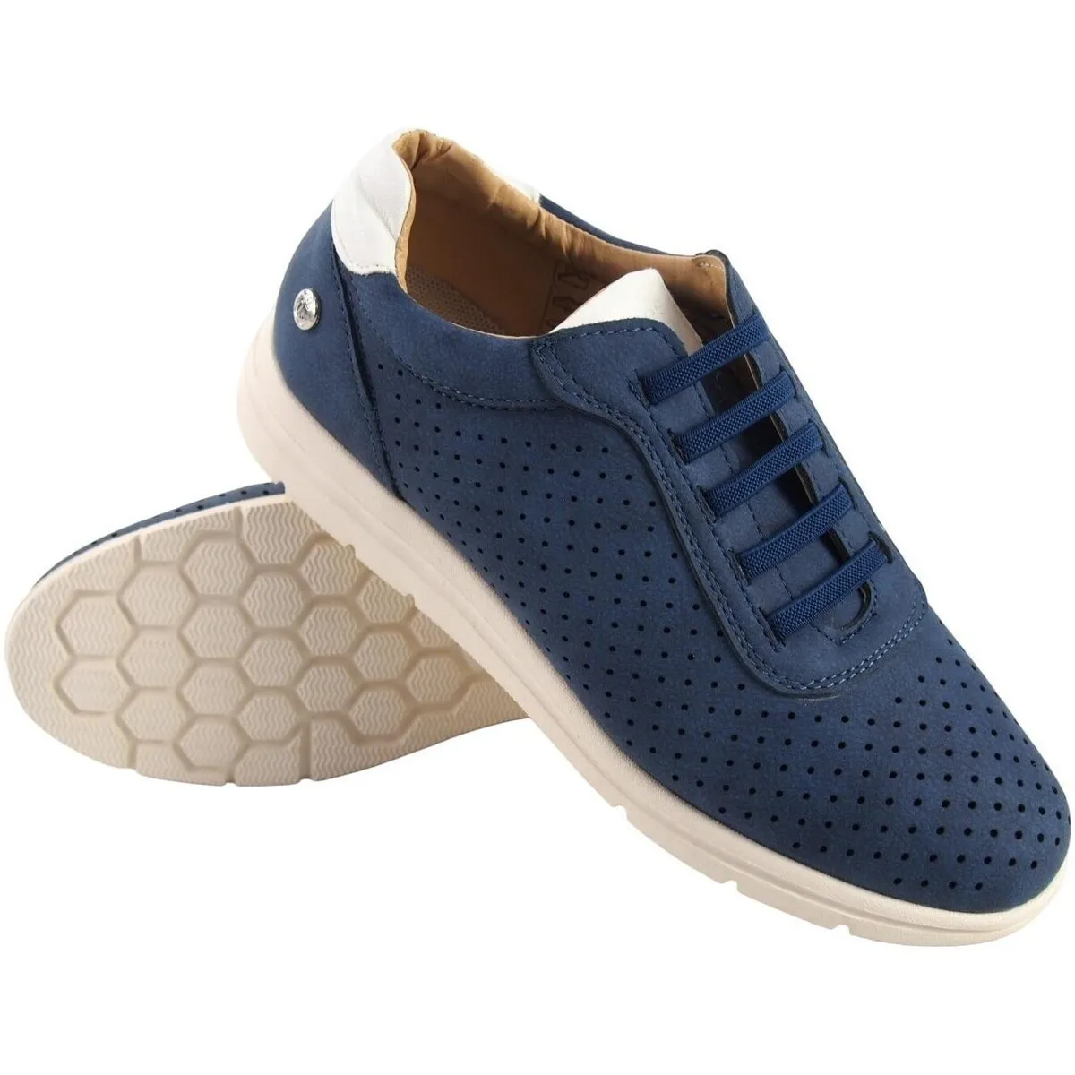 Zapato señora  23424 ajh azul