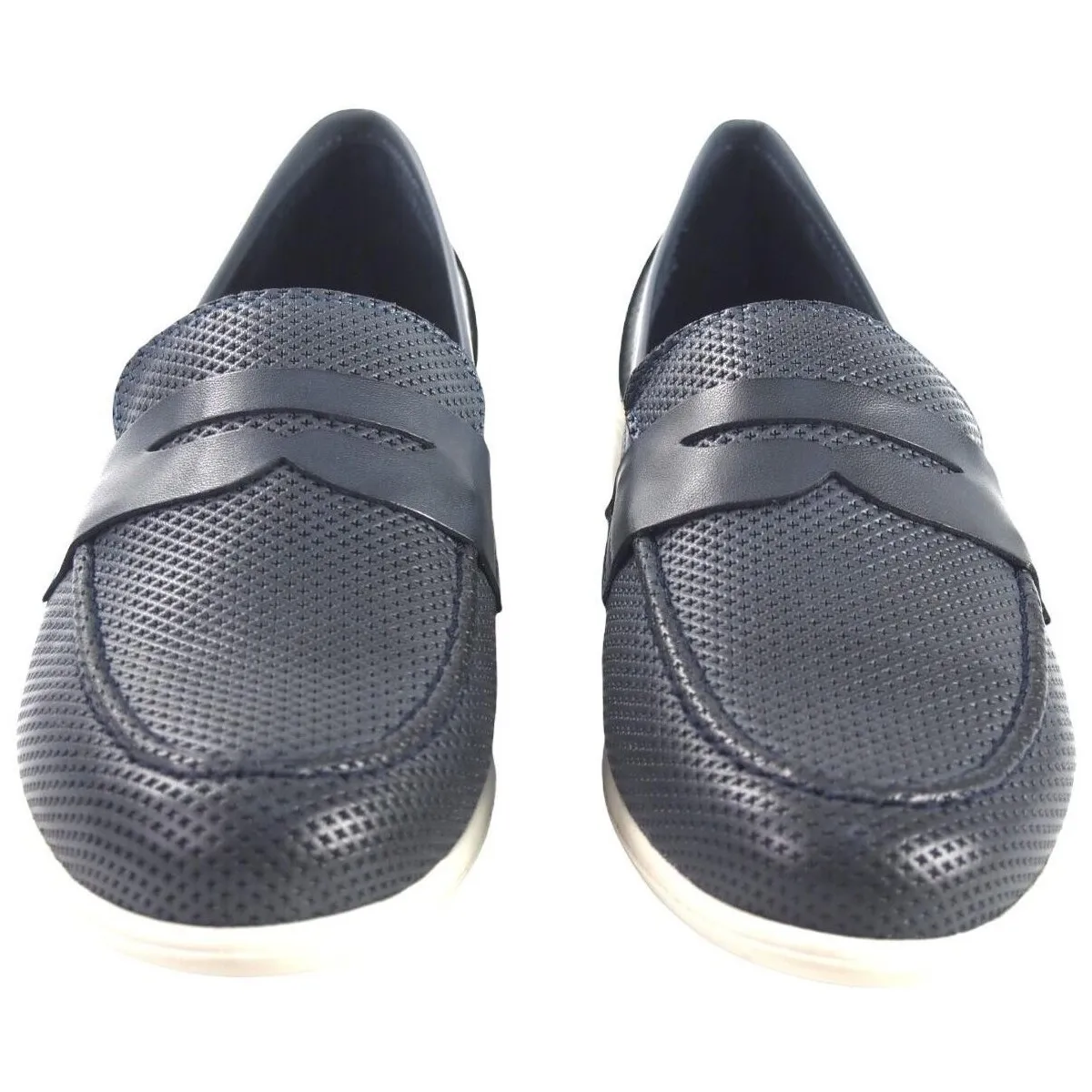 Zapato señora  moka 9 azul