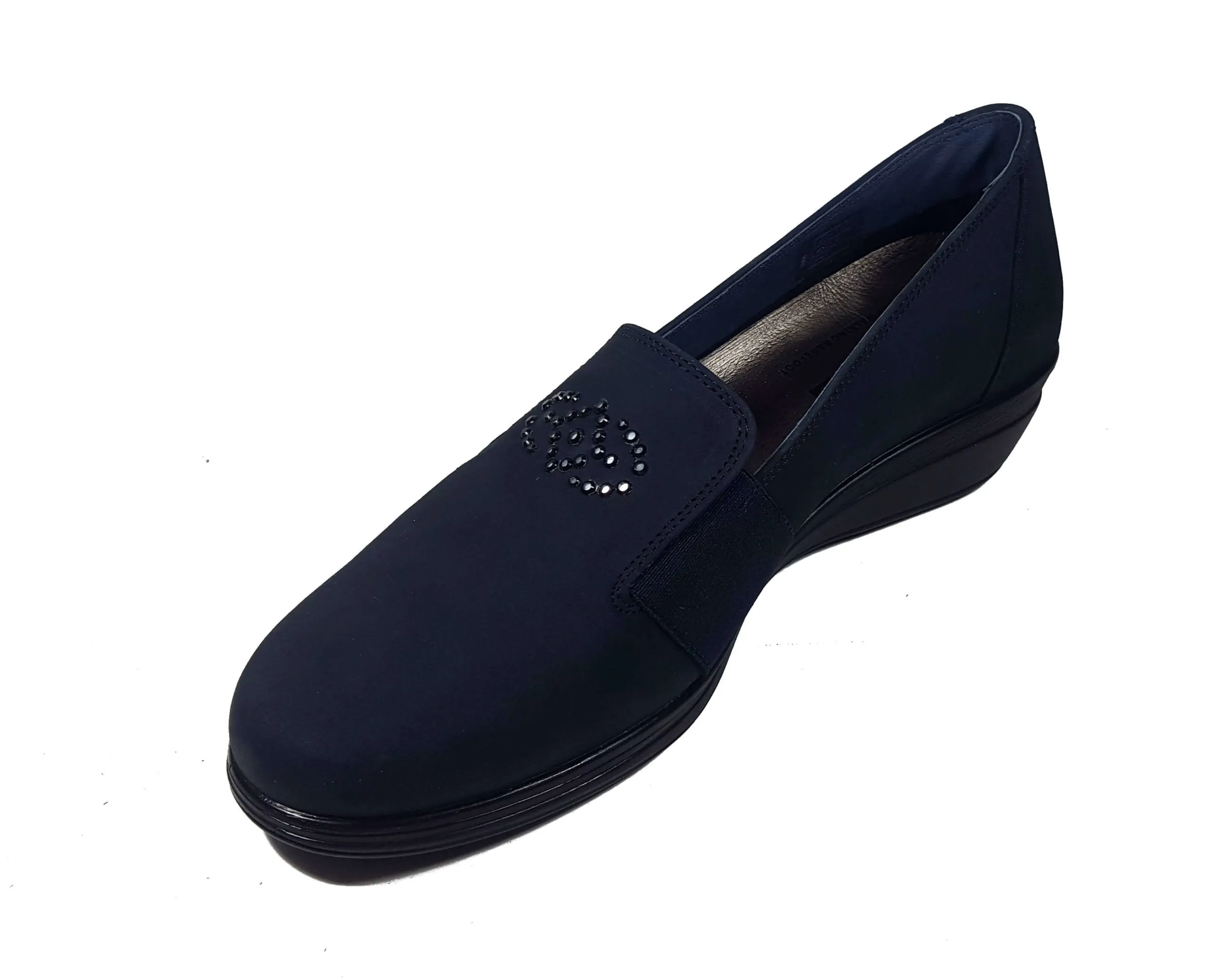 Zapato subido en azul (24Horas)