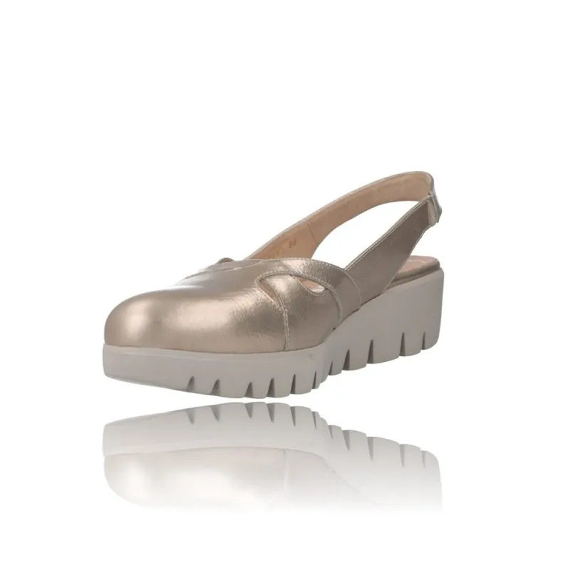 ZAPATOS BAILARINAS ASANDALIADAS PARA MUJER DE WONDERS C33290 SEVILLA